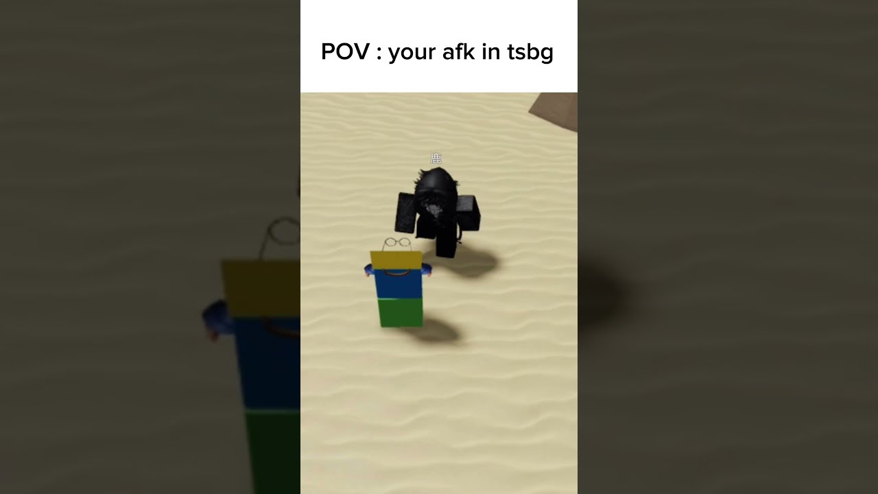 POV Your Afk In Tsbg Roblox Funny Fyp Memes True