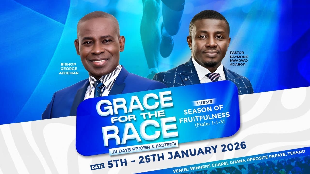 GRACE FOR THE RACE (21 DAYS PRAYER & FASTING) DAY 11 || PASTOR ISRAEL KWAME OHENE || 15/01/2026