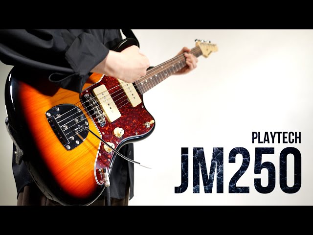 JM250 Sunburst Electric Guitar / PLAYTECH - YouTube