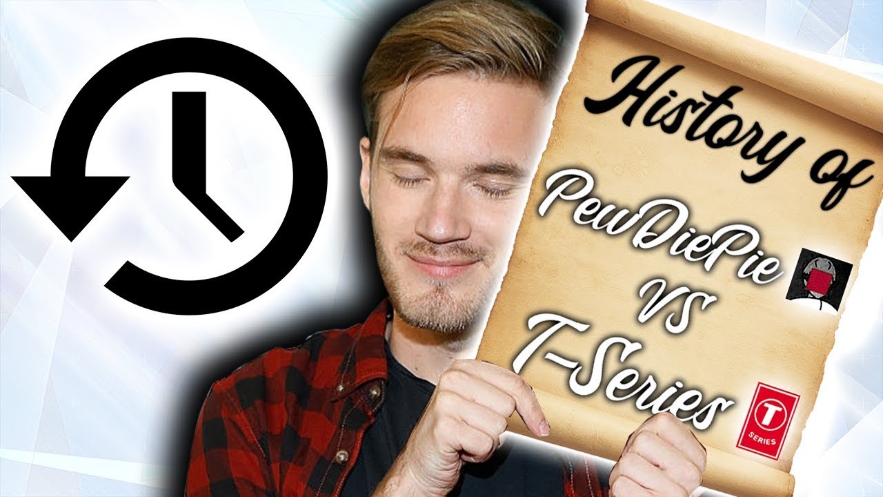 The COMPLETE HISTORY Of PewDiePie VS T-Series - YouTube