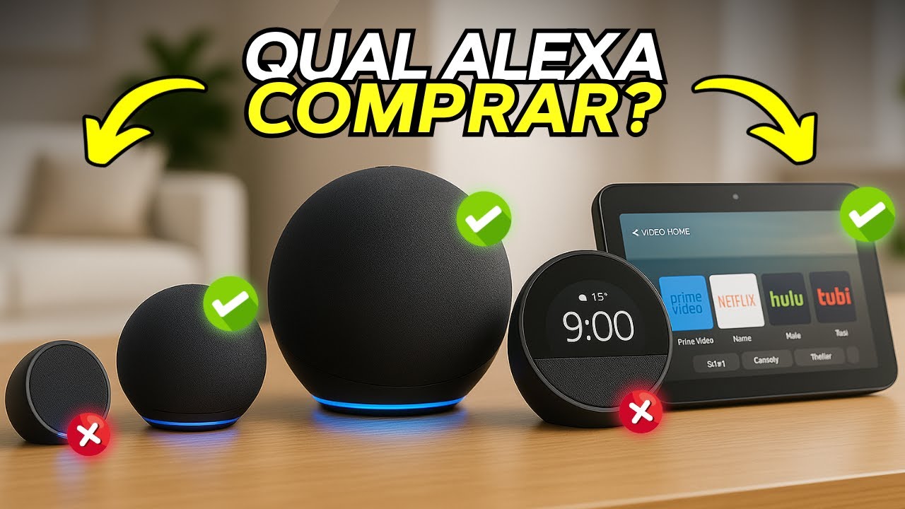Qual a MELHOR ALEXA para COMPRAR em 2025? (GUIA COMPLETO) - YouTube
