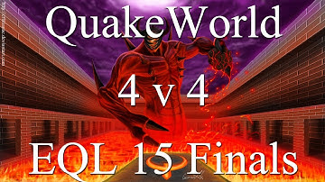 QuakeWorld 4v4: EQL15 Finals - SlackeRs v ParaMedics on dm2