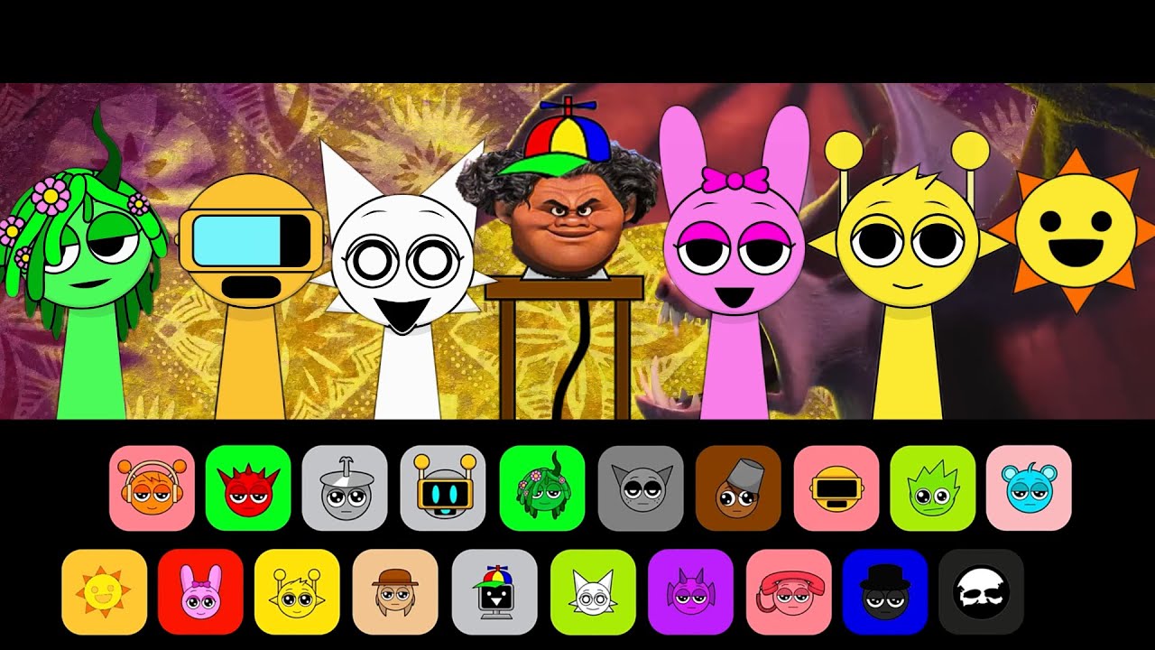 🎶Incredibox Sprunki - Dwayne Johnson - You're Welcome (MOD/COVER )🎶