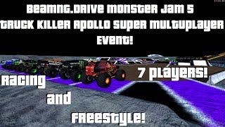 BeamNG.Drive Monster Jam 5; Truck Killer Apollo Mega Multiplayer Racing & Freestyle! screenshot 5