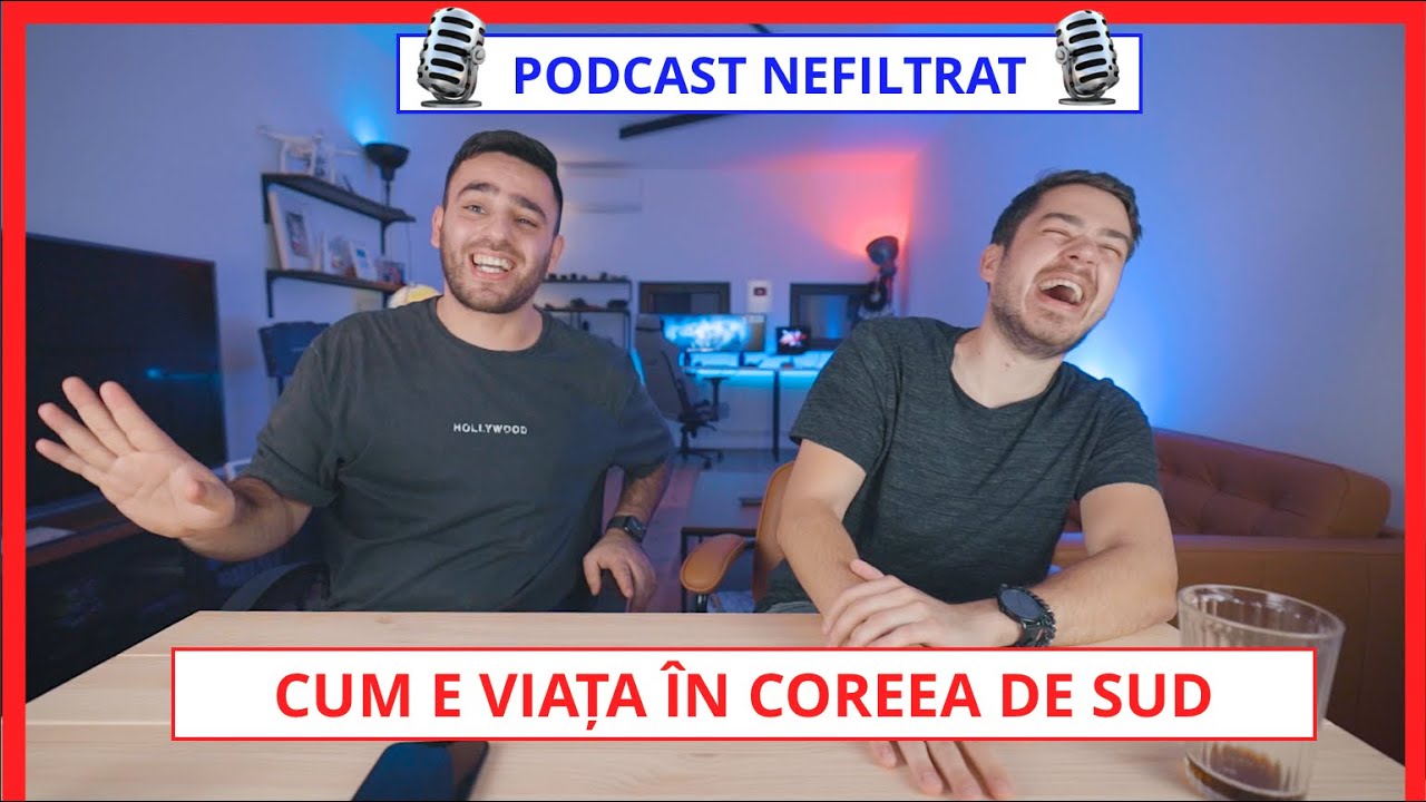 Cum e viața în Coreea de Sud? (cu Matei Psatta)  | Podcast Nefiltrat Ep.3