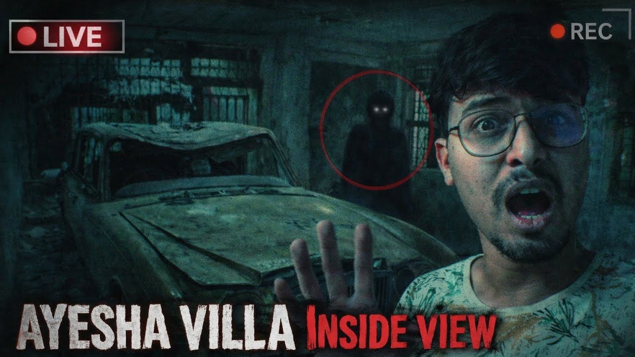 👻 Ayesha Villa Inside View LIVE CAM | Ghost Caught on Camera???? 😨 | Lonavala Horror Visit