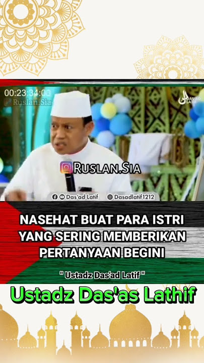 Pilih Istri Atau Ibu ❓❓| Nasehat buat istri yang bertanya seperti itu | UstadZ Das'ad Lathif