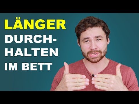 Video: Wie Man Natürlich Länger Im Bett Hält