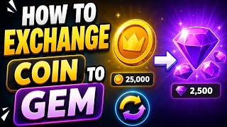 How to convert coins to gems in gemgala  screenshot 5