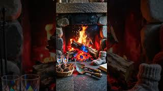Fireplace ASMR | Cozy Cabin Fire Sounds to Relax & Sleep 🔥