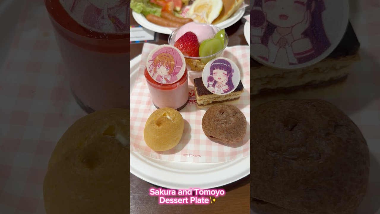 Cardcaptor Sakura Cafe in Japan🇯🇵 