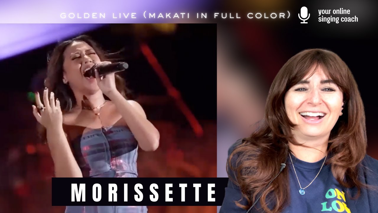 Morissette | Golden (Live at Makati) Vocal Coach Reaction & Analysis