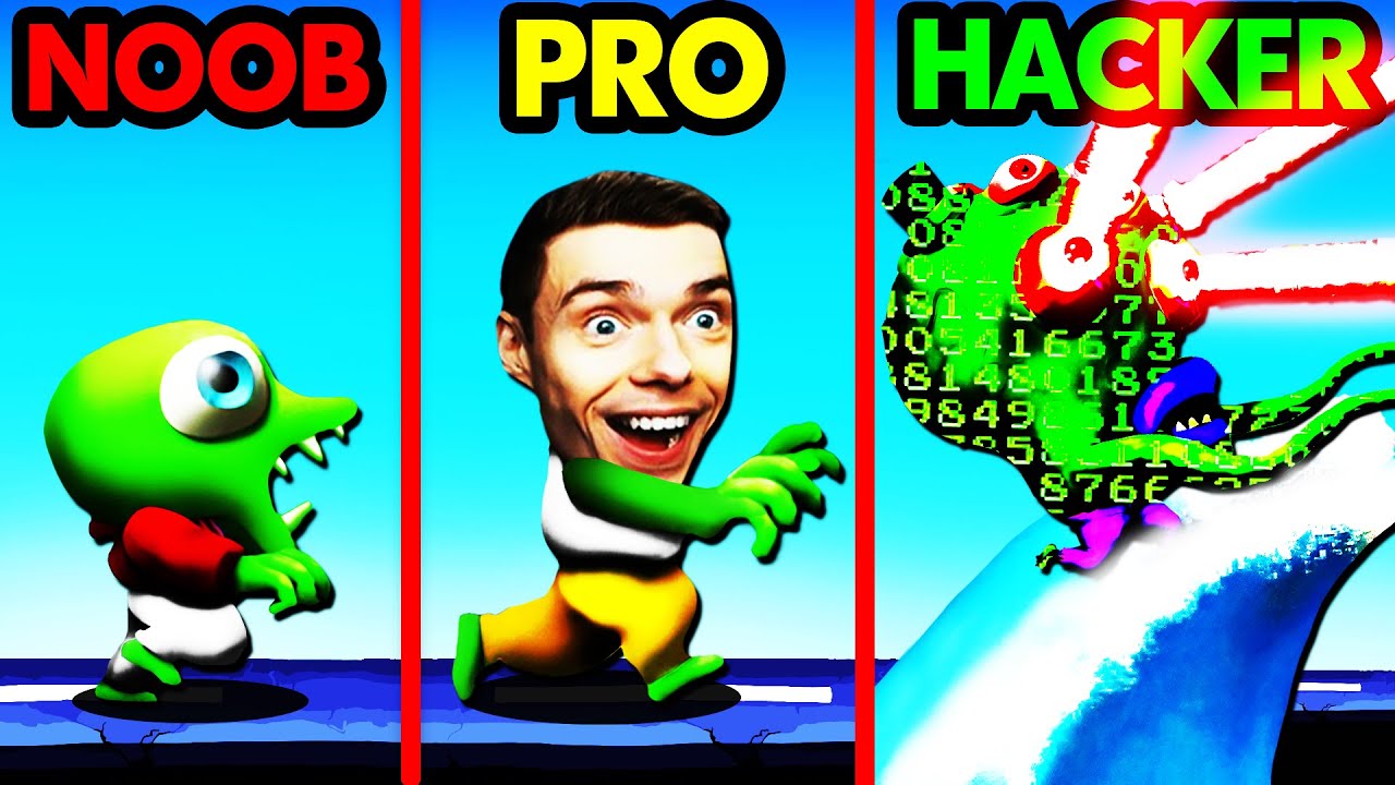 NOOB vs PRO vs HACKER ZOMBIE TSUNAMI