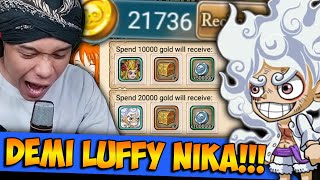 Nekat Gacha 20k Gold Demi Luffy Nika !!! Pirate Heroes screenshot 1