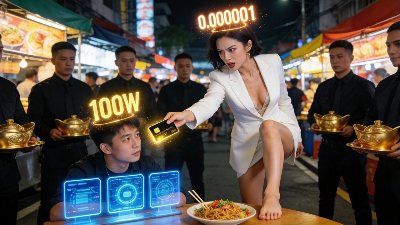 One buck made me world's richest! Four beauties vie for me—global currency crashes, my wealth soars!