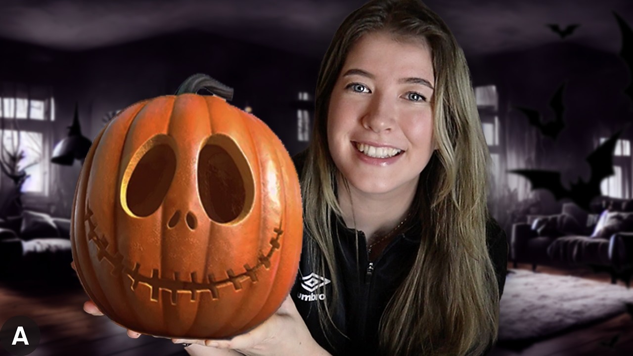 How To Carve A Jack Skellington Pumpkin 🎃, image size:1280x720