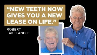Robert Shares His New Teeth & Confident Smile