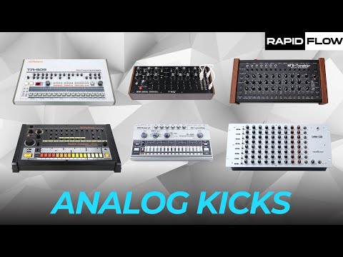 ROLAND TR-909 TR-808 TR-606 VERMONA DRM1 MKIV Moog DFAM - Get a Sample Pack Today!
