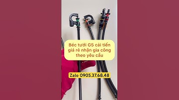 Béc G5 cải tiến tưới gốc cho cây cà phê, sầu siêng, cây ăn trái . Giá rẻ 0905.37.68.48
