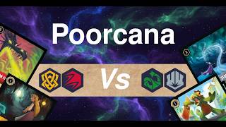 Poorcana: Amber / Ruby Vs Emerald / Steel