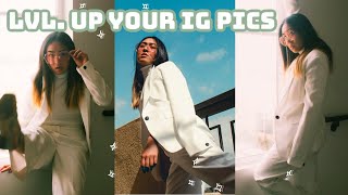 How to LEVEL UP your Instagram Pics & Improve your photography