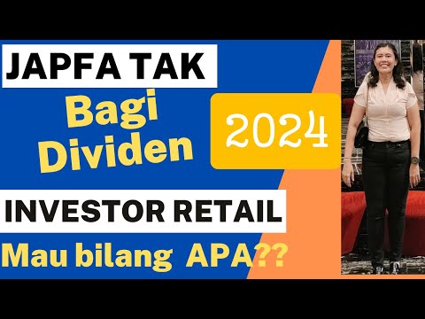 JAPFA Tak Bagi Dividen 2024. Investor retail mau bilang apa???