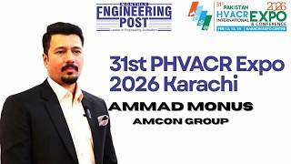 Ammad Monus Amcon Group 31St Phvacr Expo 2026 Engineering Post