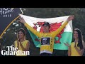Tour de France winner Geraint Thomas rides into Paris on final day