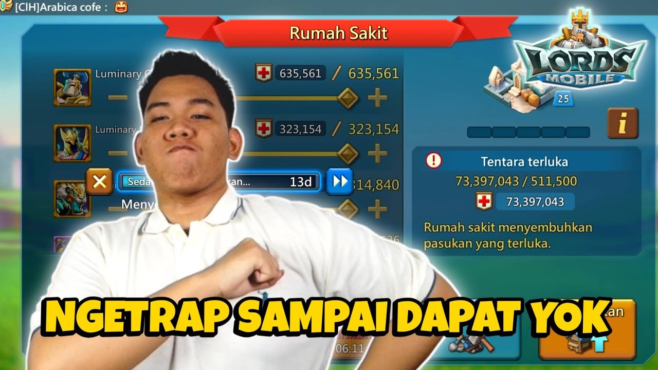 Lords Mobile!! Mencari Kingdom Cocok Traps Semoga Dapat Moment Letsgoo