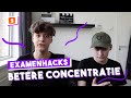 Tips voor een betere concentratie | Examenhacks