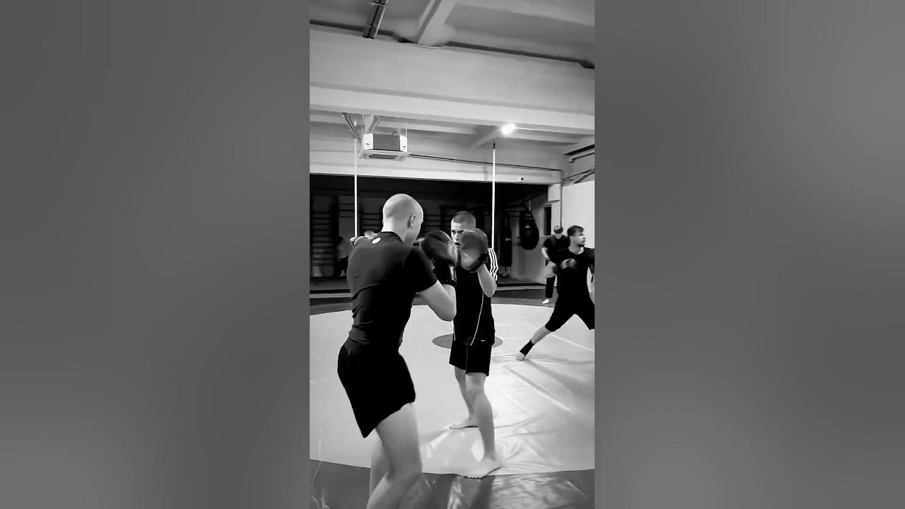 Тренировка Усика по боксу