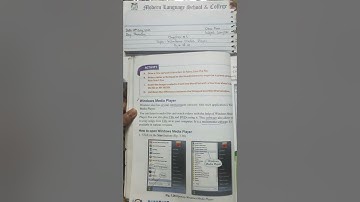 Class Four "Windows Media Player" 29th July,2020