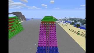 Minecraft Piston Display