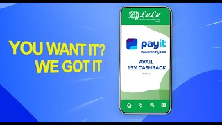 Use Payit & enjoy 15% Cashback when you shop at Lulu Hypermarket website and mobile app screenshot 5