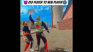 OLD player vs new player 😈#gameshorts #ffshorts #ff #oldplayer #oldff #revenge #games
