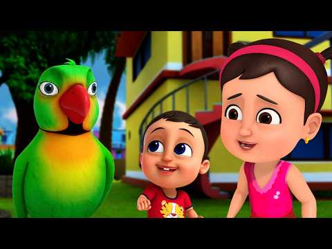Main Tota Main Tota | मैं तोता मैं तोता + More Nursery Kids Rhymes In Hindi | Chulbuli Kids Rhymes