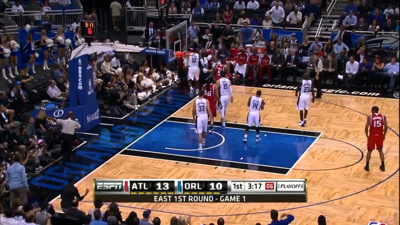 Dwight Howard Blocks Etan Thomas