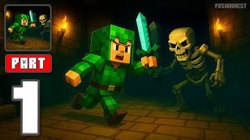 Craft Commander - Gameplay Walkthrough Part 1 - Mine Craft Explore Create (iOS, Android)