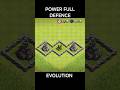 Power Full Defence Evolution #coc