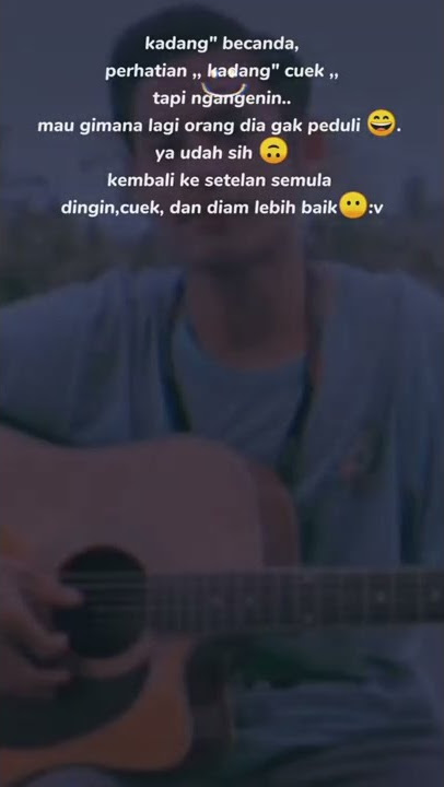 status wa sedih,, apa itu cuek??😅#shorts # qoutes shorts