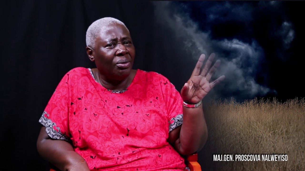27 GUNS FEMALE ICONS: Maj. Gen. Proscovia Nalweyiso, Alice Karamuzi Kaboyo and Capt. Getrude Njuba.