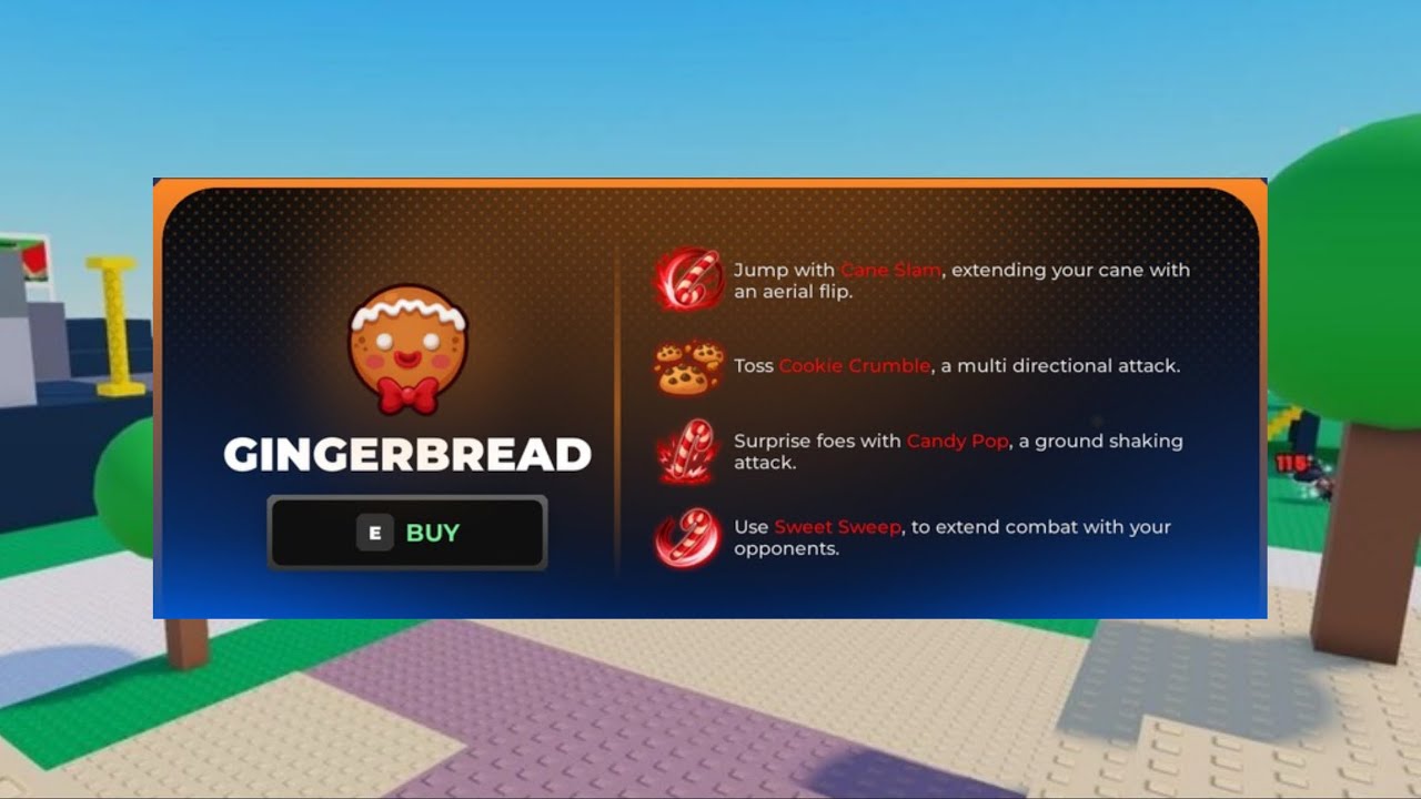 Playing As GINGERBREAD In Roblox Project Smash (Xmas Event)