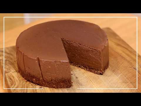 Pudin De Chocolate Con Queso Crema