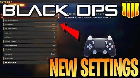 BEST SETTINGS AFTER COD BO4 1.25 UPDATE! - BEST SETTINGS AFTER UPDATE! (BEST CLASS SETUPS COD BO4)