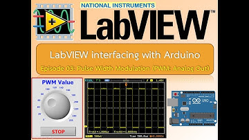 Episode 03: Pulse Width Modulation (PWM: Analog Out) for LabVIEW interfacing with Arduino