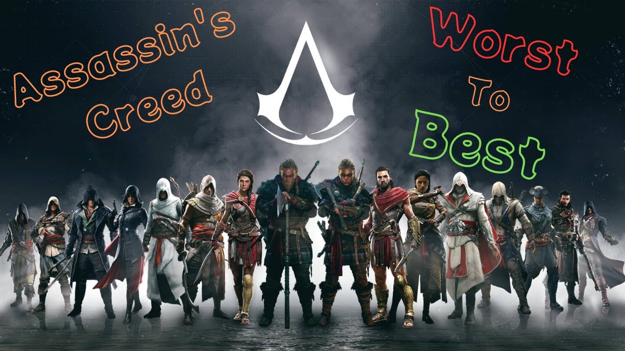 All Assasin S Creed Games Ranked From Worst To Best Youtube
