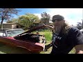 Will it start after sitting 38 yrs? 1968 Cutlass 2dr convertible  Part 4 - It's alive!