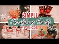 EASY DIY CHRISTMAS TREATS FOR KIDS! | Simple, Quick, & Delicious Holiday Party Snacks!