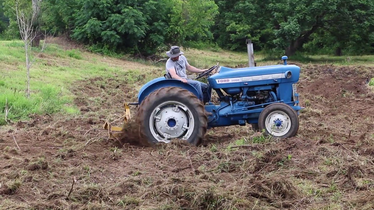 GRUBBING with a Brush Hog, Cultivator, and Landscape Rake - Ranch Hand ...