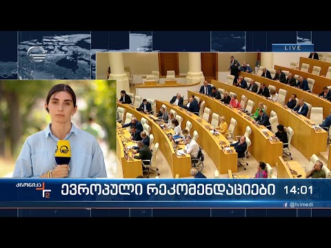 პარლამენტში 12 რეკომენდაციის შესრულებაზე მუშაობა გრძელდება